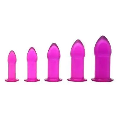 5 Piece Anal Trainer Set - Purple XR Brands