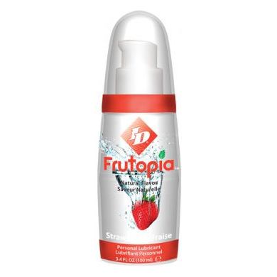 ID frutopia natural lubricant 3.4 oz - strawberry ID Lubricants