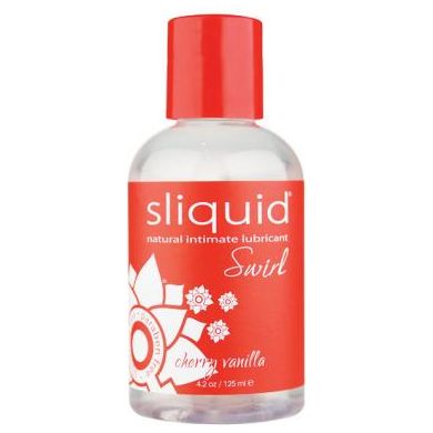 Sliquid swirl lubricant cherry vanilla - 4.2 oz bottle Sliquid