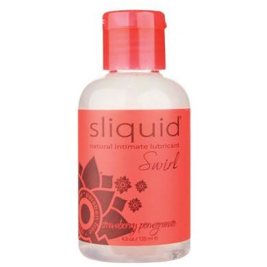 Sliquid swirl lubricant strawberry pomegranate - 4.2 oz bottle Sliquid