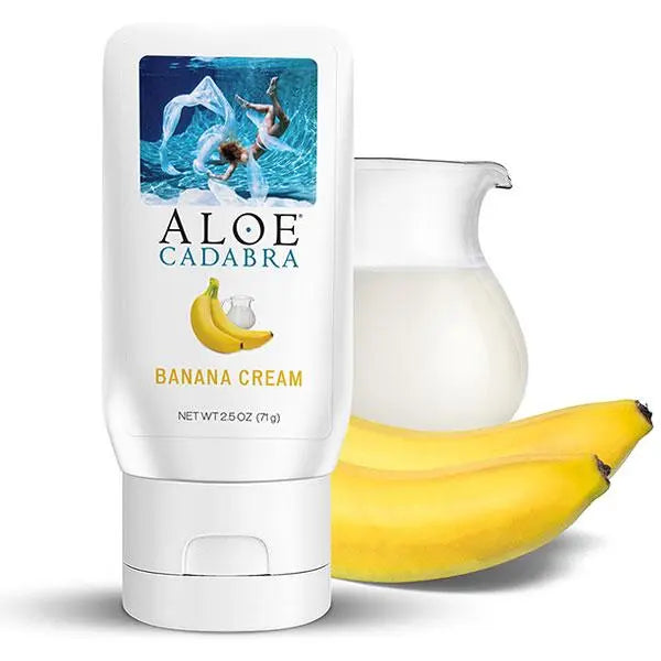 Aloe Cadabra Organic Lube Banana Cream 2.5 Oz Aloe Cadabra Lubes