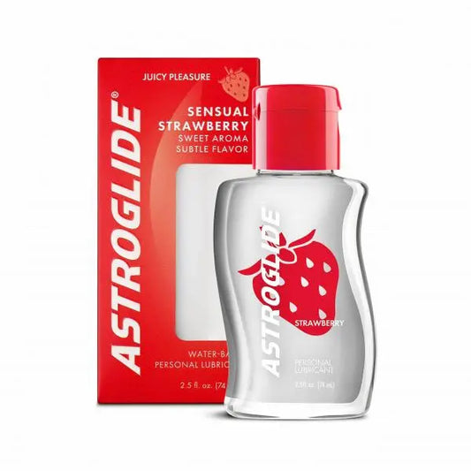 Astroglide Strawberry 2.5 Oz Combe