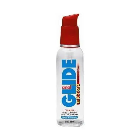 Anal Glide Extra Desensitizer 2 oz Pump Body Action