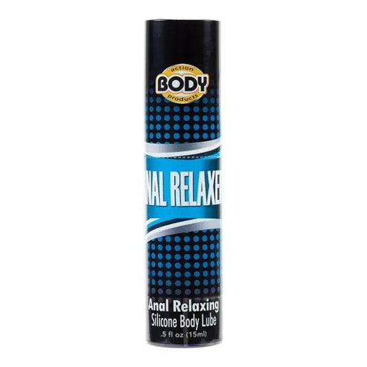 Anal Relaxer Silicone Lube 0.5 Oz Body Action Products