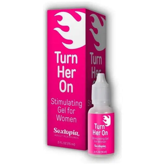 Turn Her On Stimulating Gel For Women .5 Oz Bottle Body Action Products