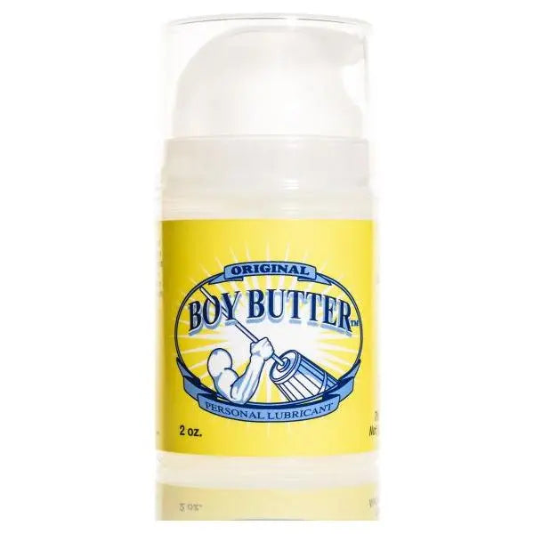 Boy Butter Original Oil Based Lube Mini Pump 2oz Boy Butter