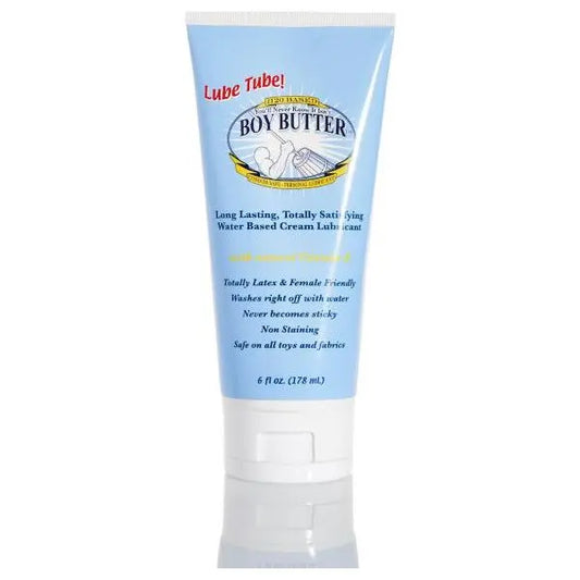 Boy Butter H2O Formula Lubricant 6oz Lube Tube Boy Butter Lubes