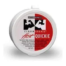 Elbow Grease Hot Quickies Cream 1 oz B Cumming Company Inc