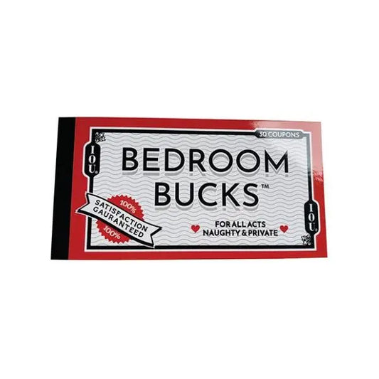 Bedroom Bucks 30 Coupon Book Ball and Chain