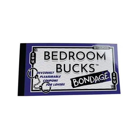 Bedroom Bondage Bucks 30 Coupon Book Ball and Chain