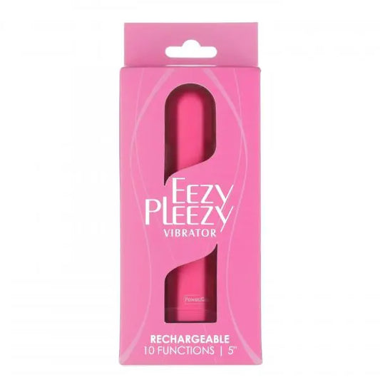 Powerbullet Eezy Pleezy 5 In Vibe Rechargeable Pink BMS Enterprises