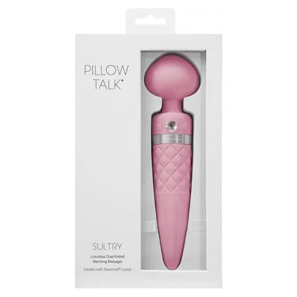 Pillow Talk Sultry Rotating Wand Pink BMS Enterprises