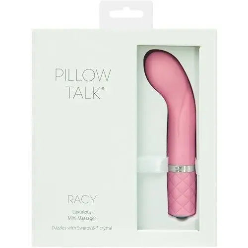 Pillow Talk Racy Vibe W/ Swarovski Crystal Pink BMS Enterprises