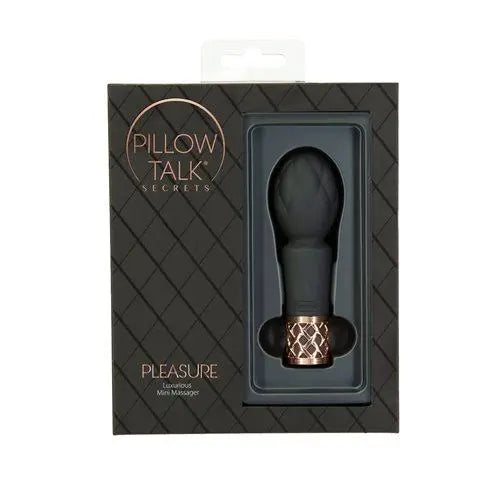 Pillow Talk Secrets Pleasure Wand Black BMS Enterprises