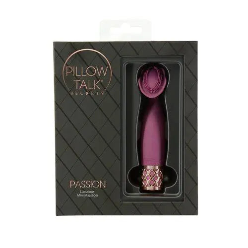 Pillow Talk Secrets Passion Massager Wine BMS Enterprises