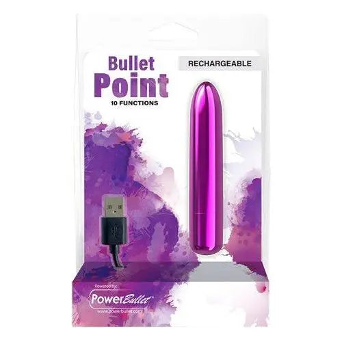 Power Bullet 4 Bullet Point 10 Function Bullet Purple &quot; BMS Enterprises