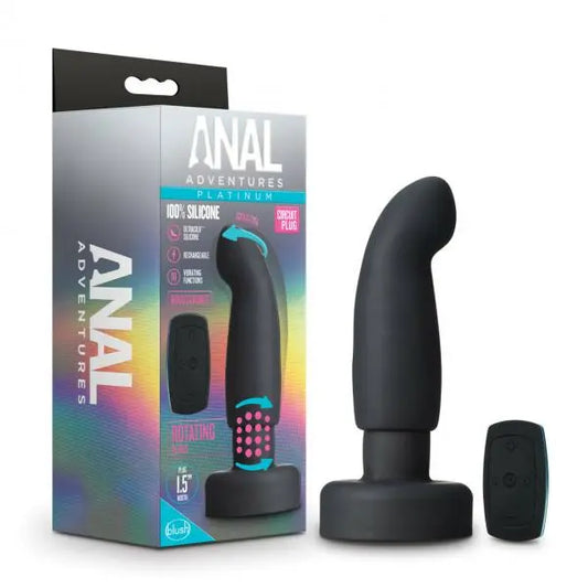 Anal Adventures Platinum Circuit Plug Black Blush Novelties