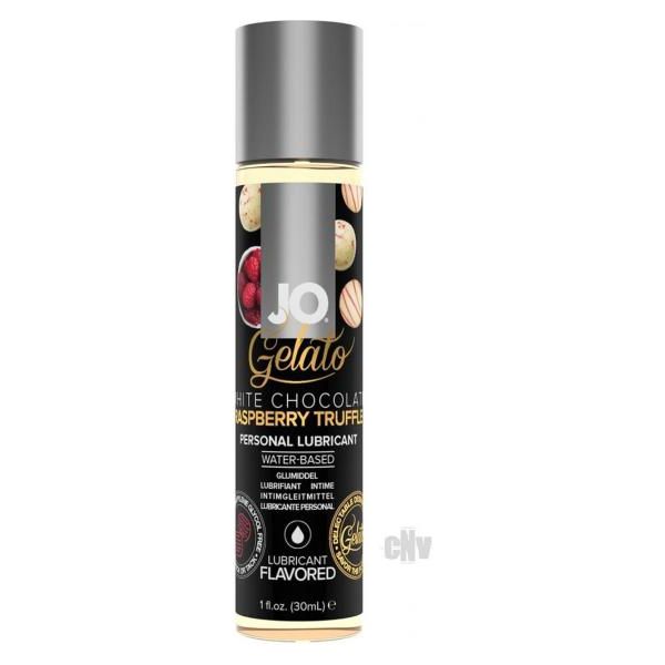 Jo Gelato Lube White Choco Raspberry 1oz System Jo