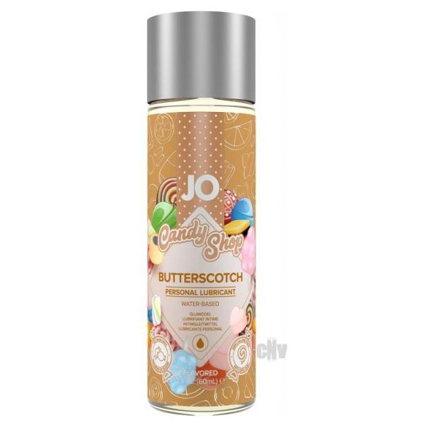 JO H2O Candy Shop Butterscotch Personal Lubricant 2oz System Jo