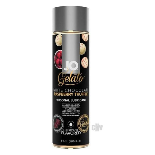 Jo Gelato Lube White Choco Raspberry 4oz System Jo