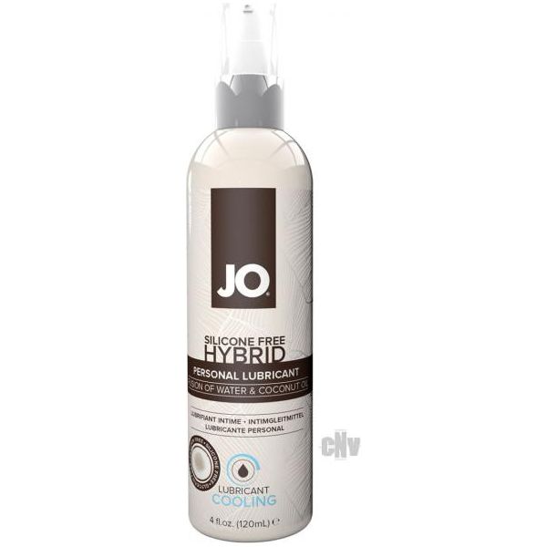 Silicone Free Hybrid Lube with Coconut Cool 4oz System Jo