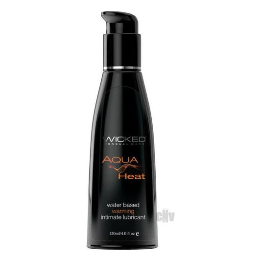 Wicked Aqua Heat Warming Lube 4oz Wicked Sensual Care