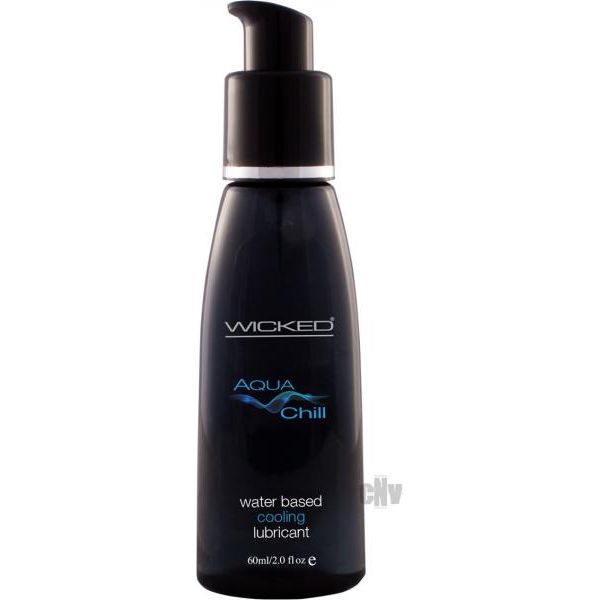 Wicked Aqua Chill Cooling Lube 2oz Wicked Sensual Care