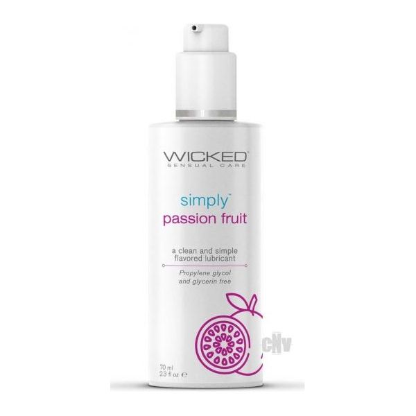 Simply Passion Fruit Lube 2.3oz Wicked Sensual Care