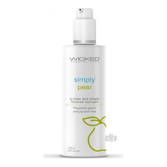 Simply Pear Lube 4oz Wicked Sensual Care