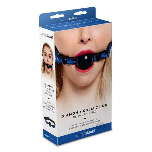 Whipsmart Deluxe Ball Gag Blue Xgen, Llc.