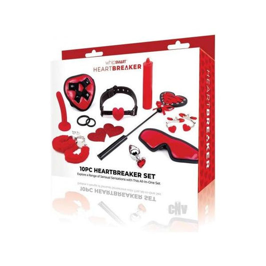 Whipsmart Heartbreaker Set 10pc Red/blk Xgen, Llc.