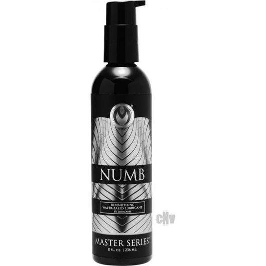 Numb Desensitizing Water Based Lubricant 3.5 Percent Lidocaine 8oz XR Brands