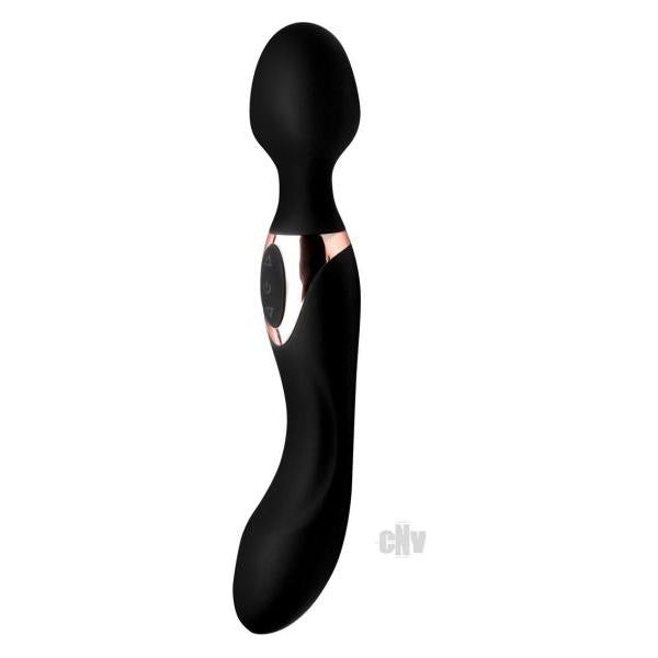 10X Dual Duchess 2 in 1 Silicone Massager Black XR Brands