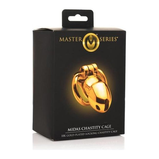 *special*midas 18k Gold Chastity Cage Xr Llc