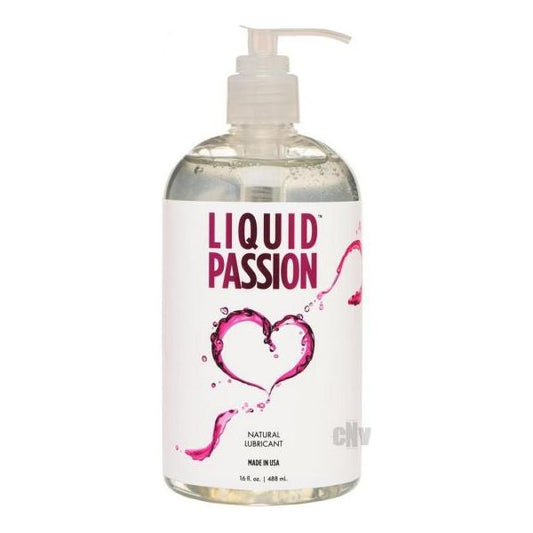 Liquid Passion Natural Lube 16oz Xr Llc