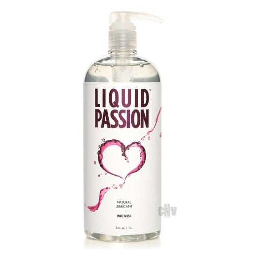 Liquid Passion Natural Lube 34oz Xr Llc