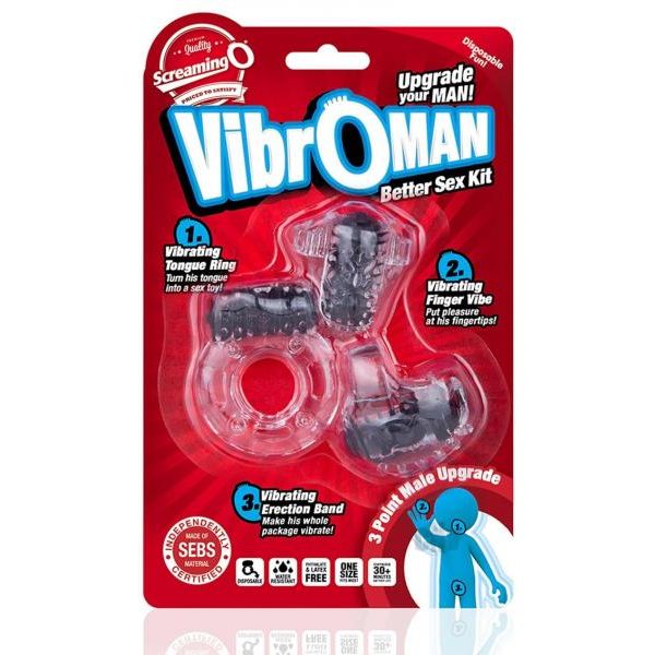 Vibroman Kit Black Screaming O