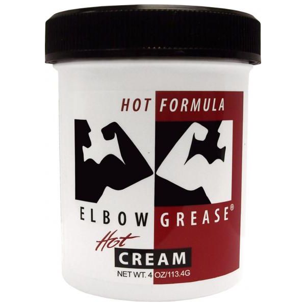 Elbow Grease Hot Formaul Hot Cream Lubricant 4 Ounce B Cumming Company Inc