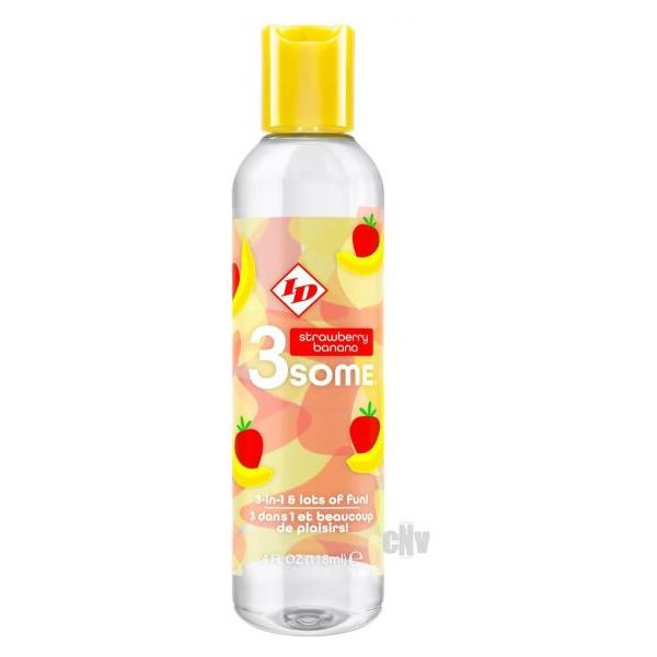 Id 3 Some 4oz Strawberry Banana Id Lubes