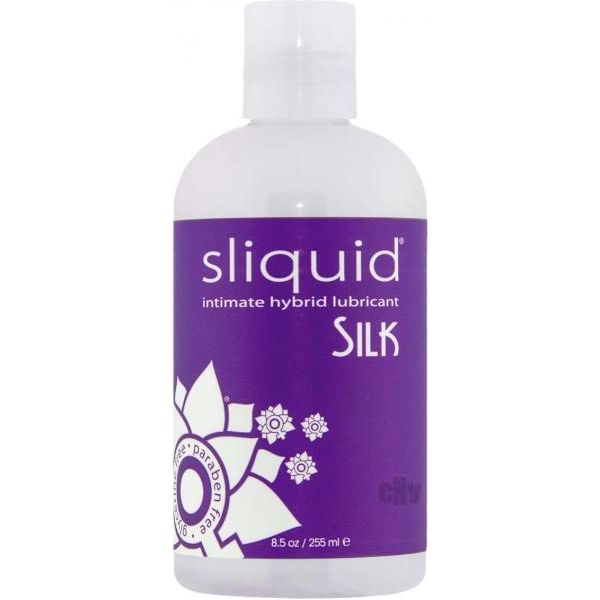 Sliquid Naturals Silk Premium Lubricant 8.5oz Sliquid