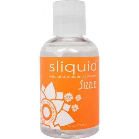 Sliquid Sizzle Warming Water Based Lubricant 4.2 Ounce Sliquid