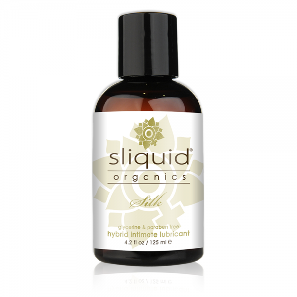 Sliquid Organics Silk Water Based Lubricant 4.2 Ounce Sliquid