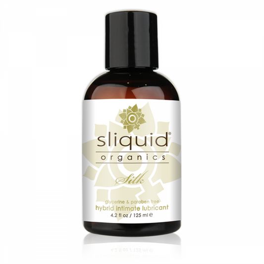 Sliquid Organics Silk Water Based Lubricant 4.2 Ounce Sliquid