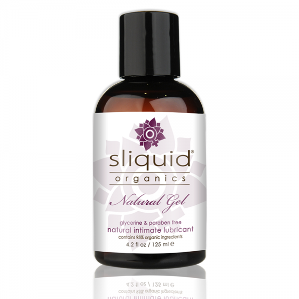 Sliquid Organics Botanically Infused Water Based Gel Lubricant 4.2 Ounce Sliquid