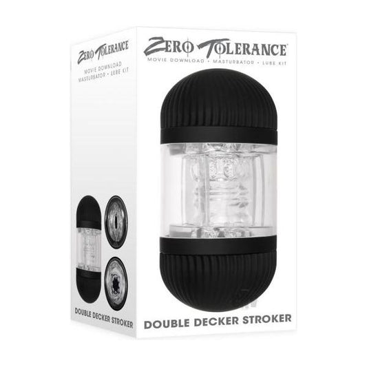 Zt Double Decker Stroker Black Zero Tolerance