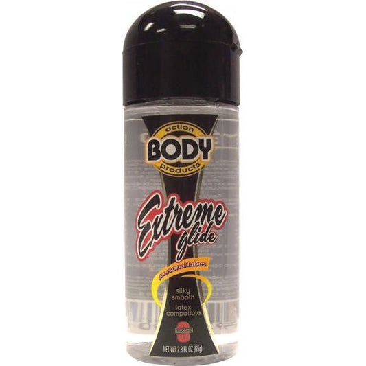 Extreme Glide Body Action Silicone Based Lubricant 2.3 Ounce Body Action