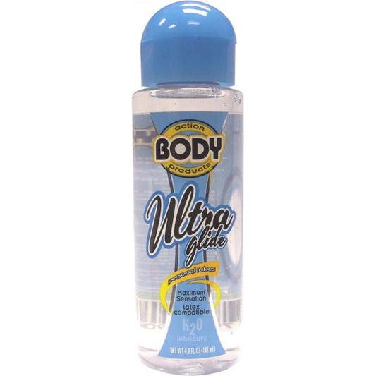 Body Action Ultra Glide Water Based Lubricant 4.8 Ounce Body Action