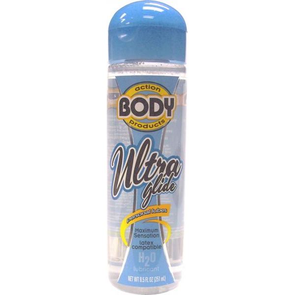 Body Action Ultra Glide Water Based Lubricant 8.5 Ounce Body Action