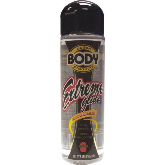 Body Action Extreme Glide Silicone Based Lubricant 8.5 Ounce Body Action