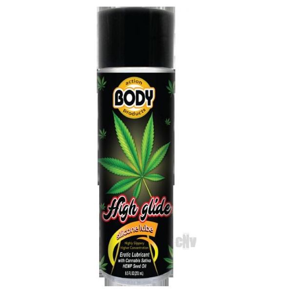 High Glide Erotic Lubricant 8.5oz Body Action